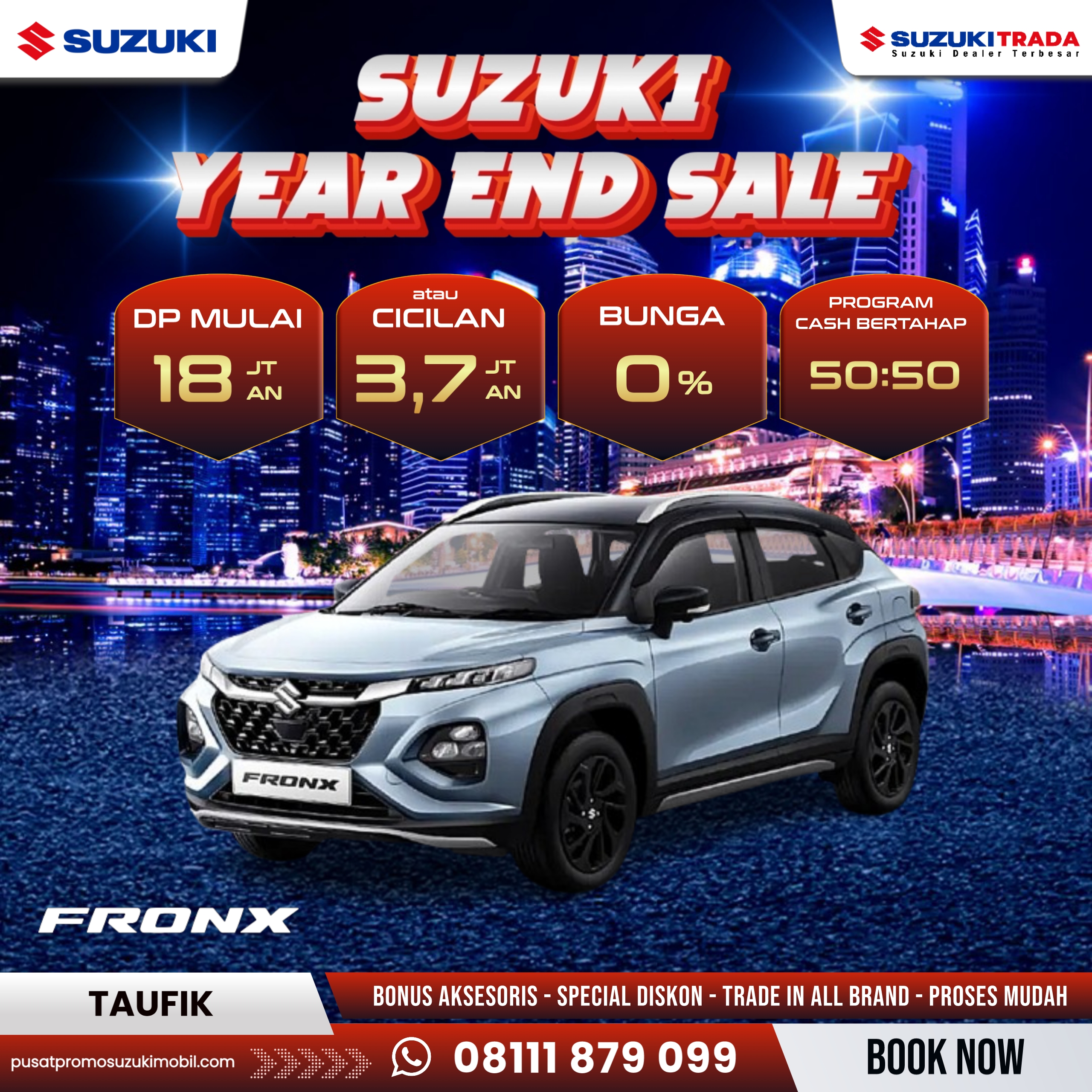 PROMO SUZUKI FRONX TERBARU AKHIR TAHUN 2025